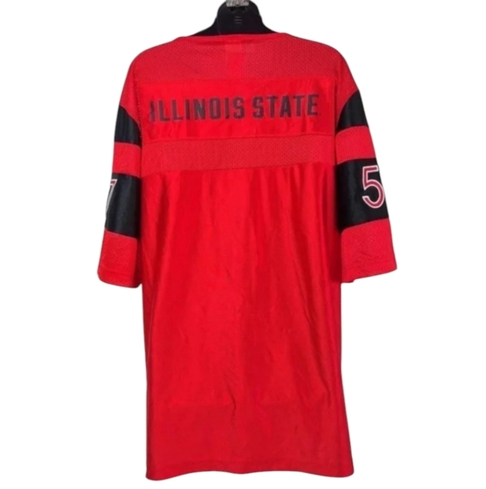 PINK Victoria's Secret Collegiate Illinois State Redbirds Jersey Red Siz… - Picture 2 of 9